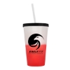 Garyline® Cups-on-the-Go Color-Changing Sport Sipper - 22 oz. - Frost to Red