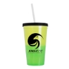 Garyline® Cups-on-the-Go Color-Changing Sport Sipper - 22 oz. - Yellow to Green