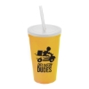 Garyline® Cups-on-the-Go Sport Sipper - 22 oz. - Athletic Gold
