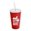 Garyline® Cups-on-the-Go Sport Sipper - 22 oz. - Red