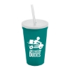 Garyline® Cups-on-the-Go Sport Sipper - 22 oz. - Teal