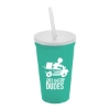 Garyline® Cups-on-the-Go Sport Sipper - 22 oz. - Turquoise