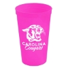 Garyline® Cups-on-the-Go Translucent Stadium Cup - 22 oz. - Translucent Hot Pink
