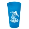 Garyline® Cups-on-the-Go Stadium Cup - 24 oz. - Translucent Blue