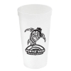 Garyline® Cups-on-the-Go Stadium Cup - 24 oz. - White