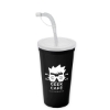 Garyline® Sport Sipper Cup with Straw Lid - 24 oz. - Black