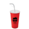 Garyline® Sport Sipper Cup with Straw Lid - 24 oz. - Red