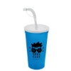 Garyline® Sport Sipper Cup with Straw Lid - 24 oz. - Translucent Blue