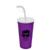 Garyline® Sport Sipper Cup with Straw Lid - 24 oz. - Translucent Violet
