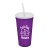 Garyline® Sport Sipper Cup - 24 oz. - Translucent Violet