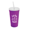 Garyline® Sport Sipper Cup - 24 oz. - Violet