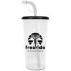 32 Oz. Sports Super Sipper Cup w/Straw Lid - Frost