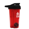 Garyline® Evo Shaker Tumbler with Drink-Thru Lid and Mixing Ball - 20 oz. - Translucent Red