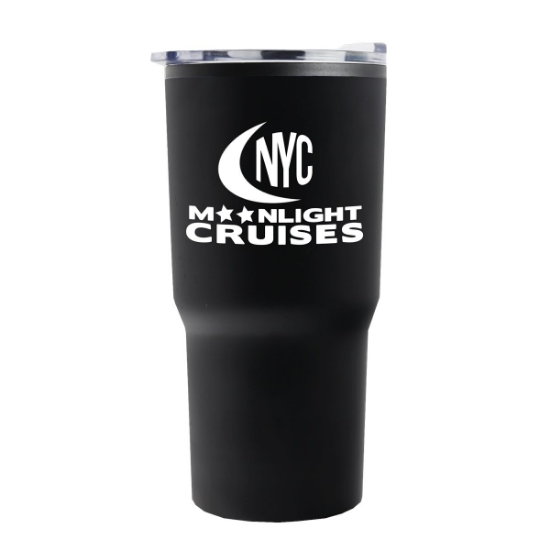 Garyline® Carova Stainless Steel Tumbler - 18 oz. - Black