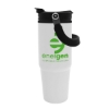 Garyline® Odyssey Stainless Steel Bottle with 2-in-1 Flip-Straw Lid - 30 oz. - White
