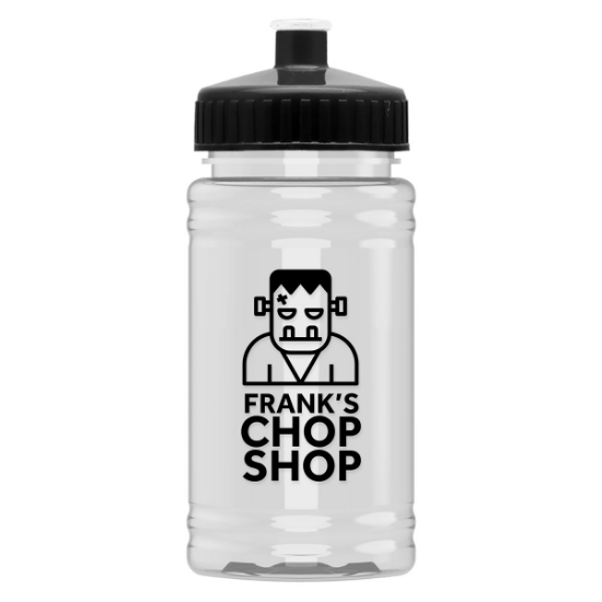 Garyline® Mini Bottle with Push-Pull Lid - 16 oz. - Clear