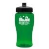 Garyline® Poly+ Jr. Bottle with Push-Pull Lid - 18 oz. - Translucent Green