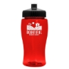 Garyline® Poly+ Jr. Bottle with Push-Pull Lid - 18 oz. - Translucent Red