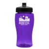 Garyline® Poly+ Jr. Bottle with Push-Pull Lid - 18 oz. - Translucent Violet