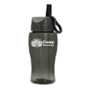 Garyline® Poly+ Jr. Bottle with Ring-Straw Lid - 18 oz. - Smoke