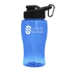 Garyline® Poly+ Jr. Bottle with Drink-Thru Lid - 18 oz. - Translucent Blue