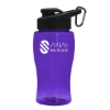 Garyline® Poly+ Jr. Bottle with Drink-Thru Lid - 18 oz. - Translucent Violet