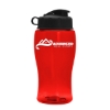Garyline® Poly+ Jr. Bottle with Flip Lid - 18 oz. - Translucent Red