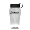Garyline® Poly+ Jr. Bottle with Tethered Lid - 18 oz. - Clear