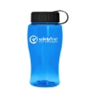 Garyline® Poly+ Jr. Bottle with Tethered Lid - 18 oz. - Translucent Blue