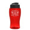 Garyline® Poly+ Jr. Bottle with Flip-Top Lid - 18 oz. - Translucent Red