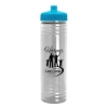 Garyline® Slim Fit Bottle with Push-Pull Lid - 24 oz. - Clear
