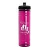 Garyline® Slim Fit Bottle with Push-Pull Lid - 24 oz. - Translucent Fuchsia