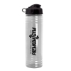 Garyline® Slim Fit Bottle with Flip Lid - 24 oz. - Clear