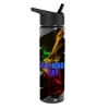 Garyline® Slim Fit Bottle with Flip-Straw Lid - 24 oz. - Smoke
