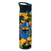 Garyline® Slim Fit Bottle with Pop-Up Lid - 24 oz. - Translucent Blue