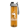 Garyline® Slim Fit Bottle with Quick-Snap Lid - 24 oz. - Translucent Orange