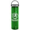Garyline® Slim Fit Bottle with Grip Lid - 24 oz. - Translucent Green