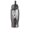 27 Oz. Poly-Pure Sports Bottle w/Flip Straw Lid - Smoke