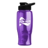 Garyline® Poly+ Bottle with Drink-Thru Lid - 27 oz. - Translucent Violet