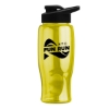 Garyline® Poly+ Bottle with Drink-Thru Lid - 27 oz. - Translucent Yellow