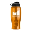 Garyline® Poly+ Bottle with Flip Lid - 27 oz. - Translucent Orange