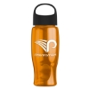 Garyline® Poly+ Bottle with Oval Crest Lid - 27 oz. - Translucent Orange