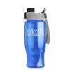 Garyline® Poly+ Bottle with Quick-Snap Lid - 27 oz. - Translucent Blue