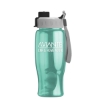 Garyline® Poly+ Bottle with Quick-Snap Lid - 27 oz. - Translucent Teal