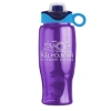 Garyline® Poly+ Bottle with Two-Tone Drink-Thru Lid with Silicone Loop - 27 oz. - Translucent Violet