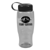 Garyline® Poly+ Bottle with Tethered Lid - 27 oz. - Clear