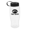 Garyline® Poly+ Bottle with Tethered Lid - 27 oz. - White