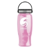 Garyline® Poly+ Bottle with Grip Lid - 27 oz. - Translucent Pink