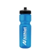 Garyline® Champ Bottle with Push-Pull Lid - 28 oz. - Translucent Blue