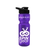 Garyline® Champ Bottle with Drink-Thru Lid - 28 oz. - Translucent Violet